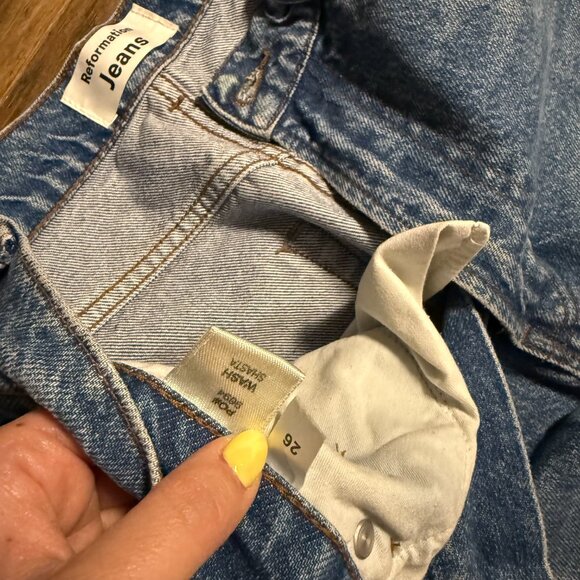 Reformation Baggy Jeans - Picture 3 of 4